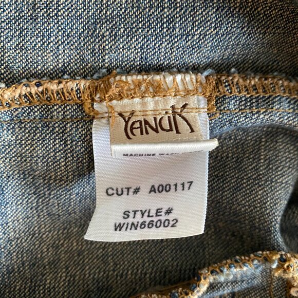 Yanuk Denim Jacket, size Small (fits XS/S) - Picture 6 of 8